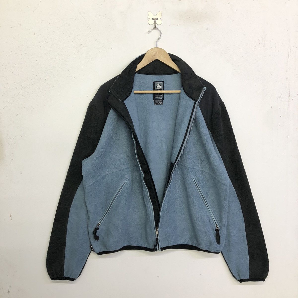 Nike ACG Vintage Nike ACG Polartec Thermal Layer Fleece Jacket Size US XL / EU 56 / 4 - 2 Thumbnail