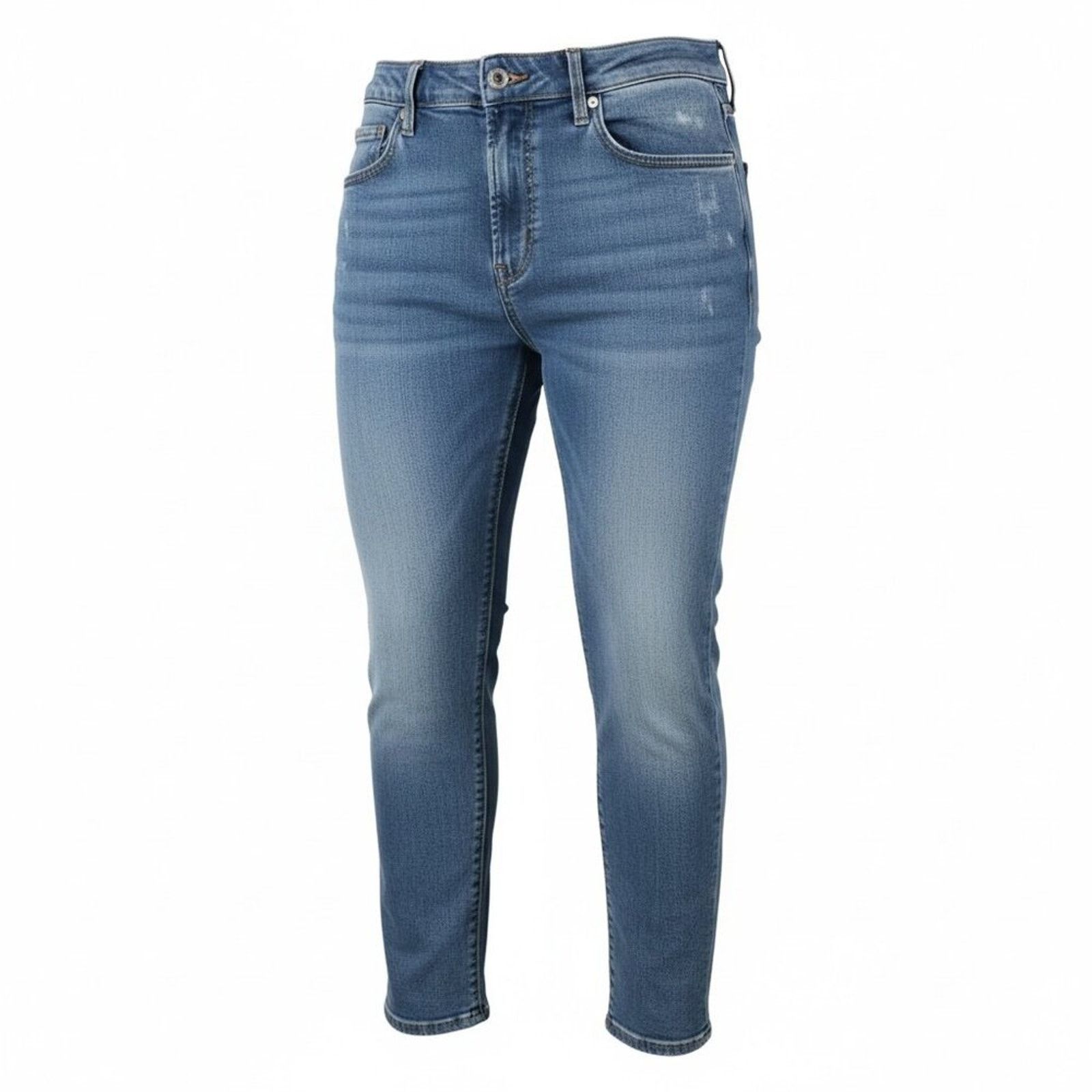 Frame FRAME Le Crop Mini Boot Jeans – Light Wash Denim (Size 29) Size 29" - 4 Thumbnail