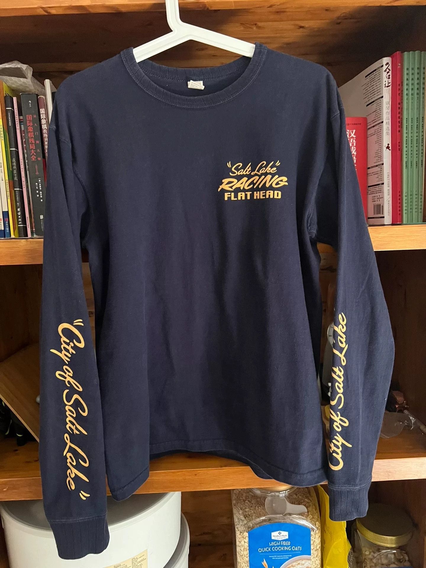 The Flat Head Flat Head Japanese Indigo Dyed Longsleeve Tee Size US XXS / EU 40 - 2 Thumbnail