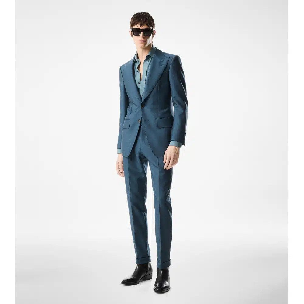 Tom Ford o1loc1c0326 JZL020 Suit in Blue Size US S / EU 44-46 / 1 - 2 Thumbnail