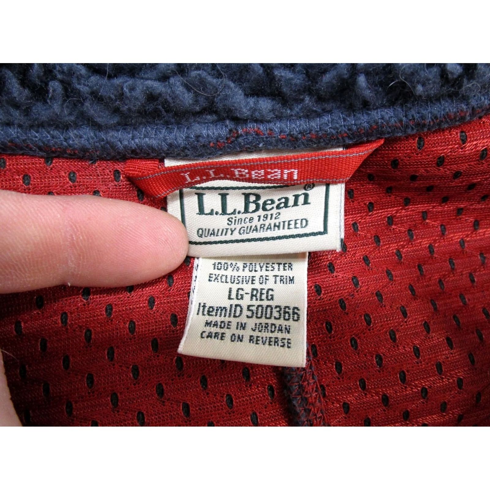 Vintage L.L. Bean Womens Jacket Gray Fleece Full Zip Mountain Pile L Medium Size L / US 10 / IT 46 - 2 Thumbnail