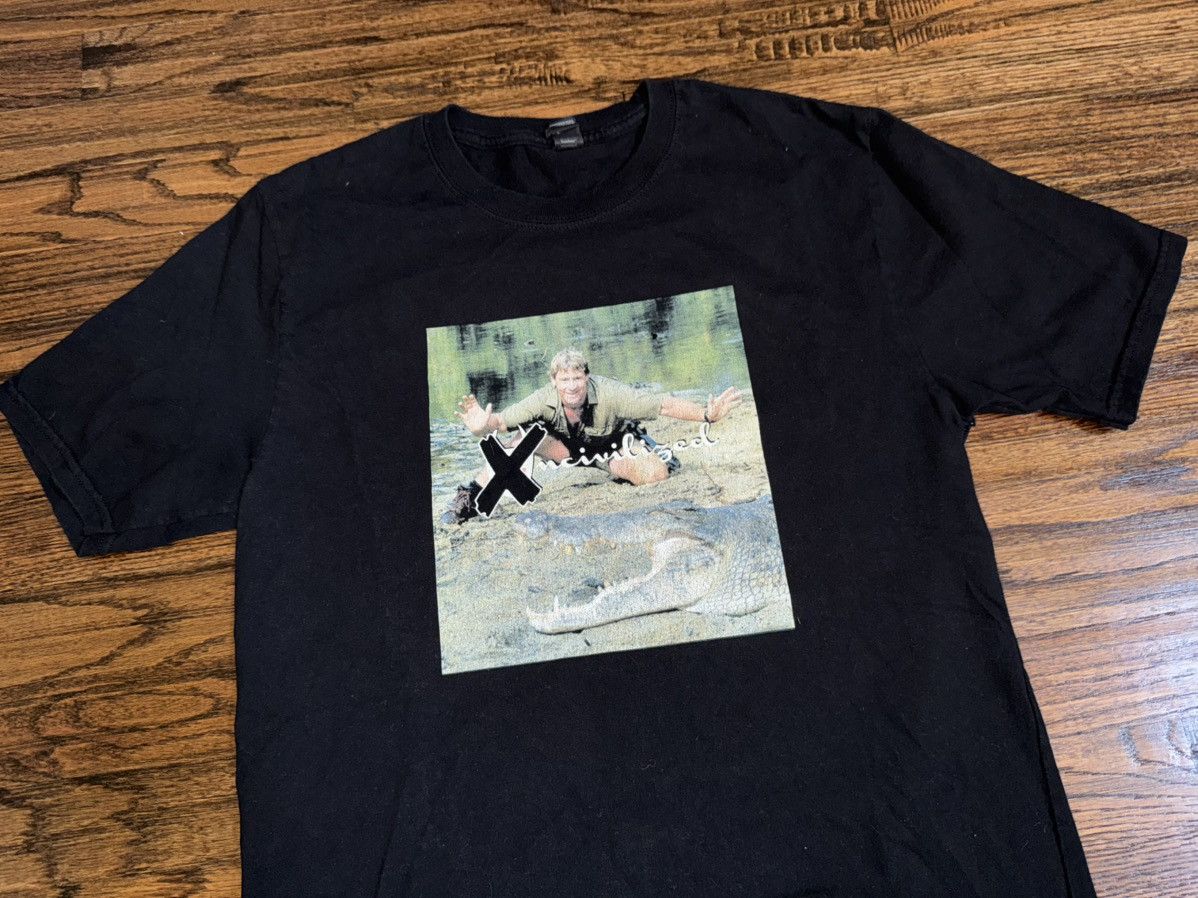 UNCVLIZD Vintage Mr. Foamer Simpson Steve Irwin Uncivilized Graphic M Size US M / EU 48-50 / 2 - 1 Thumbnail
