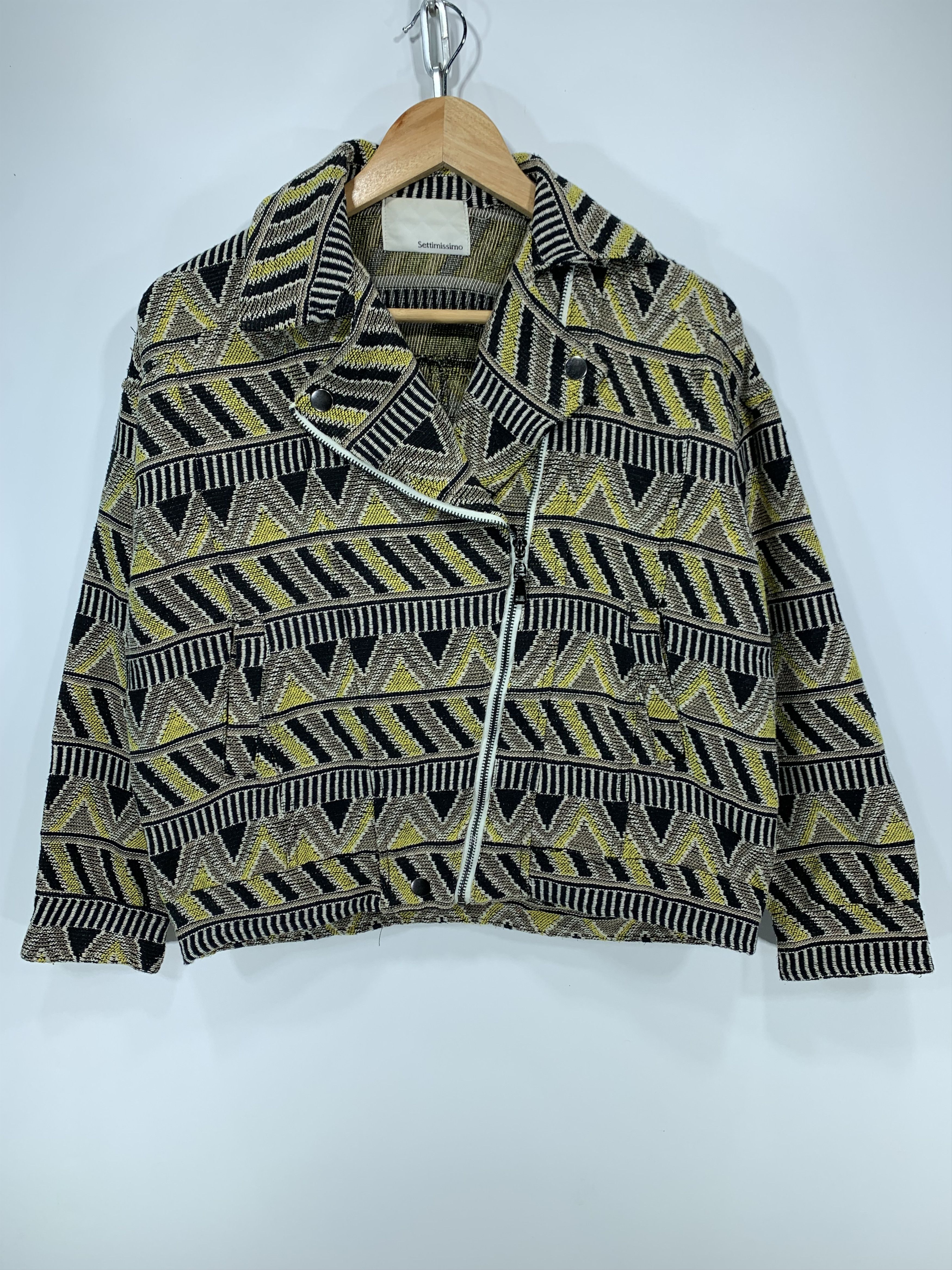 Japanese Brand Settimissimo Cropped Bomber Jacket Size US M / EU 48-50 / 2 - 1 Thumbnail