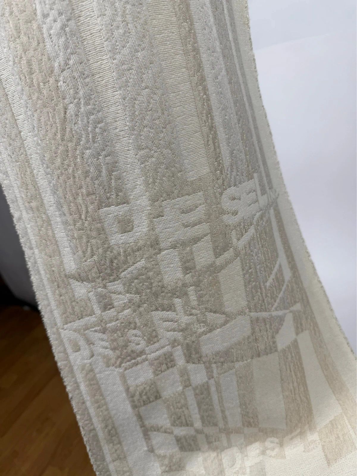 Diesel Diesel Printed Structure Shawl Scarf Wool Viscose Size ONE SIZE - 7 Thumbnail