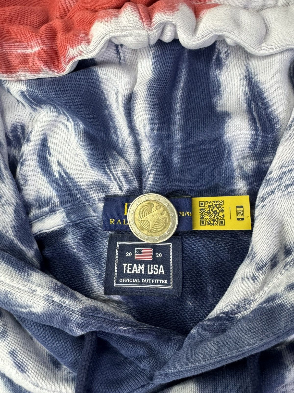 Polo Ralph Lauren Polo Ralph Lauren Team USA Tie-Dye Hoodie Size US M / EU 48-50 / 2 - 6 Thumbnail