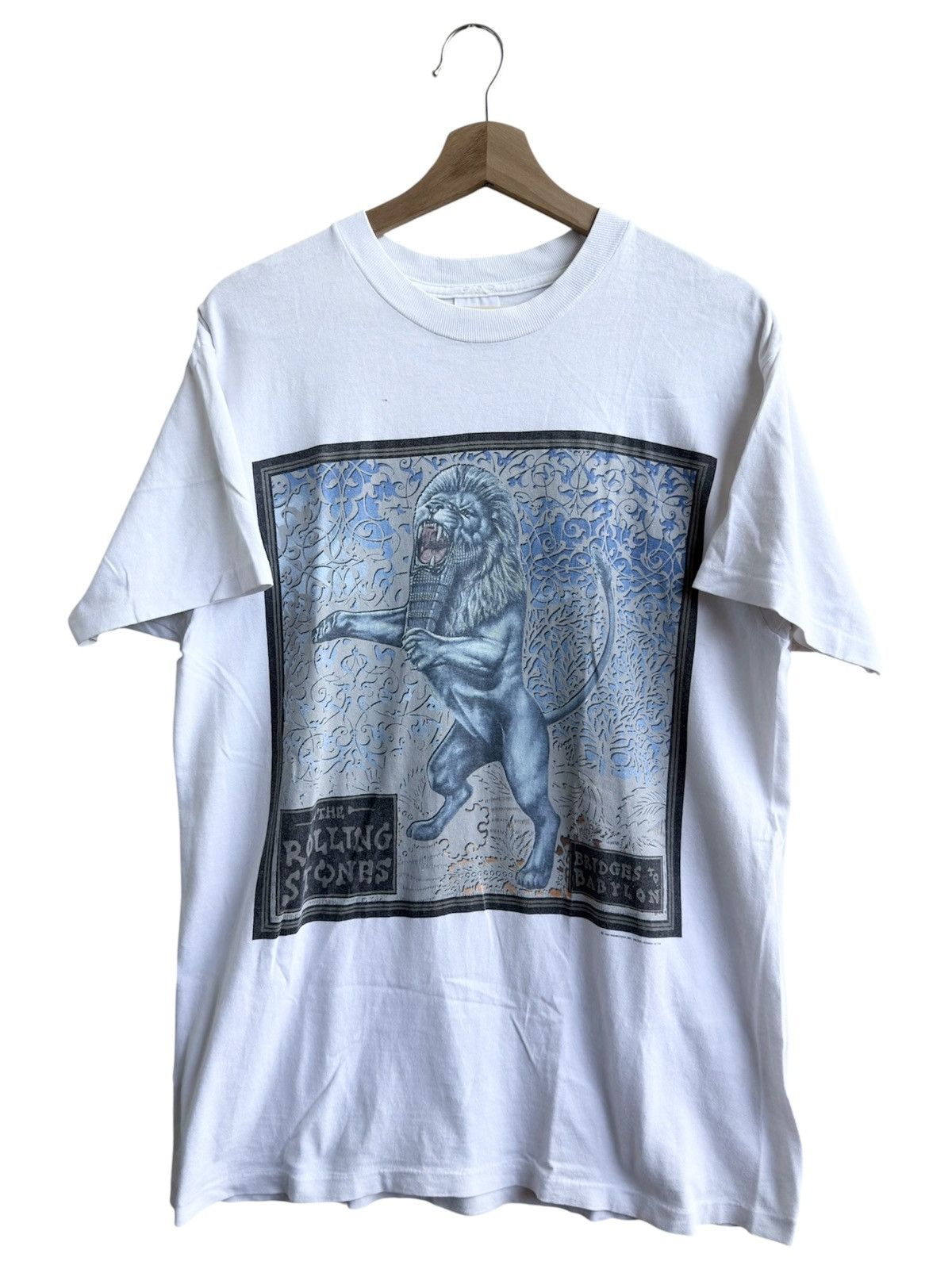 Band Tees Vintage 90s The Rolling Stones Bridges To Babylon band tee Size US L / EU 52-54 / 3 - 1 Thumbnail