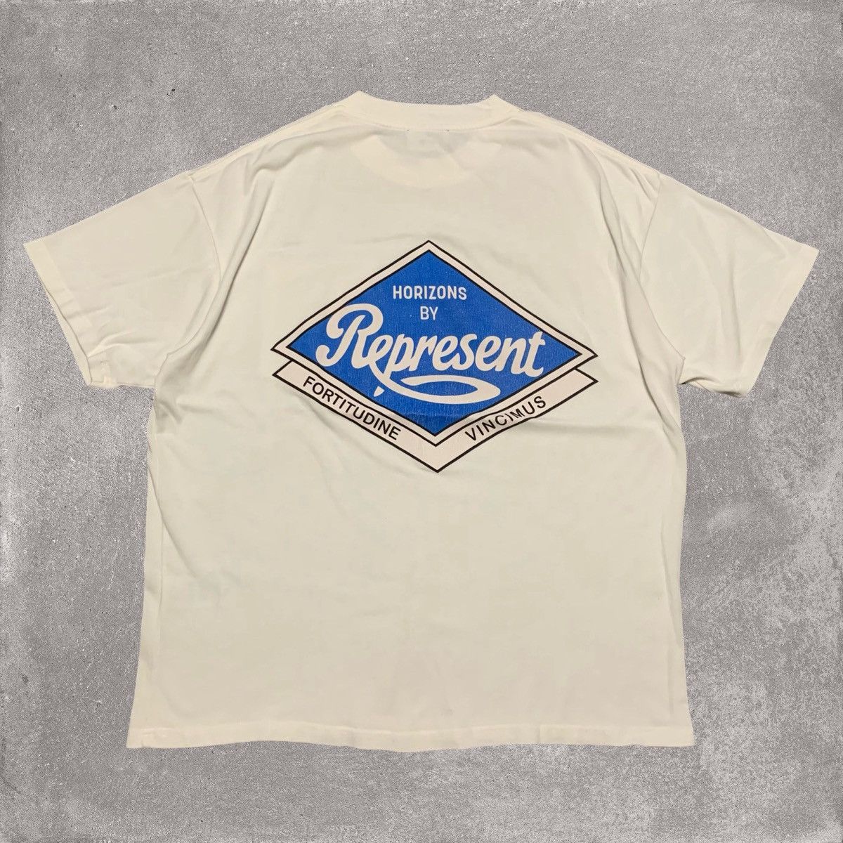 Represent Clo. Represent Large Classic Parts Flat White Tee Size US L / EU 52-54 / 3 - 1 Thumbnail