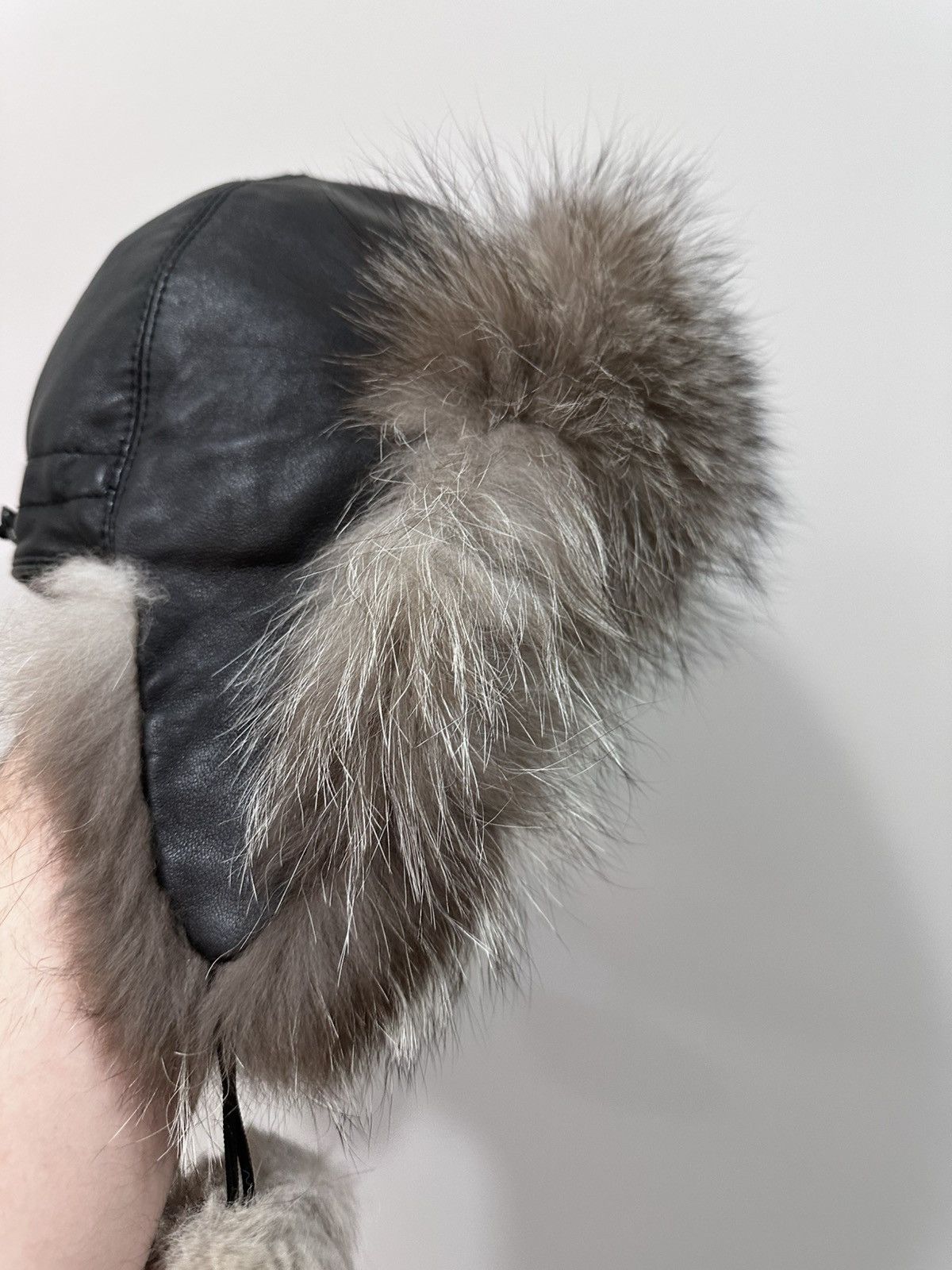 Hysteric Glamour × If Six Was Nine × Le Grande Bleu (L.G.B.) Y2k Vintage Fur Faux Rabbit Ushanka Hat If Six Was Nine Size ONE SIZE - 4 Thumbnail