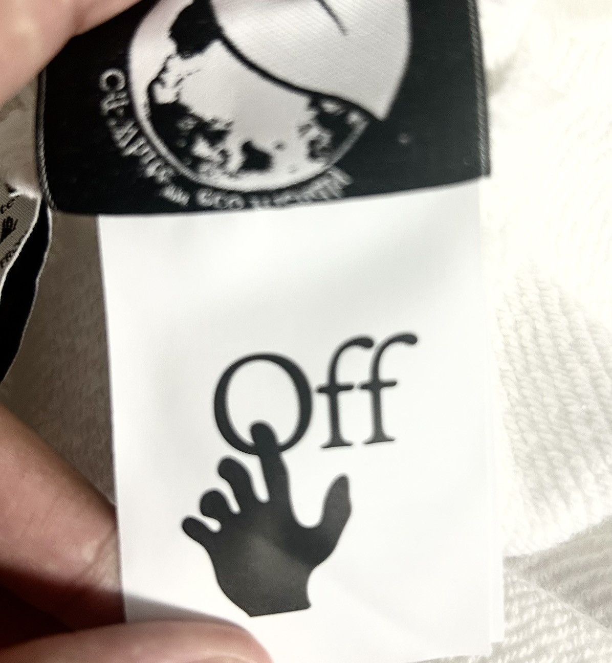 Off-White New Off-White DJ Graphic Arrow Hoodie White Size Medium Size US M / EU 48-50 / 2 - 6 Thumbnail