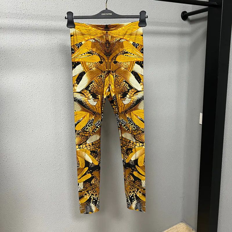 Alexander McQueen Alexander McQueen Large Multi-Color Cotton Pants 0089 Size 29" - 1 Thumbnail
