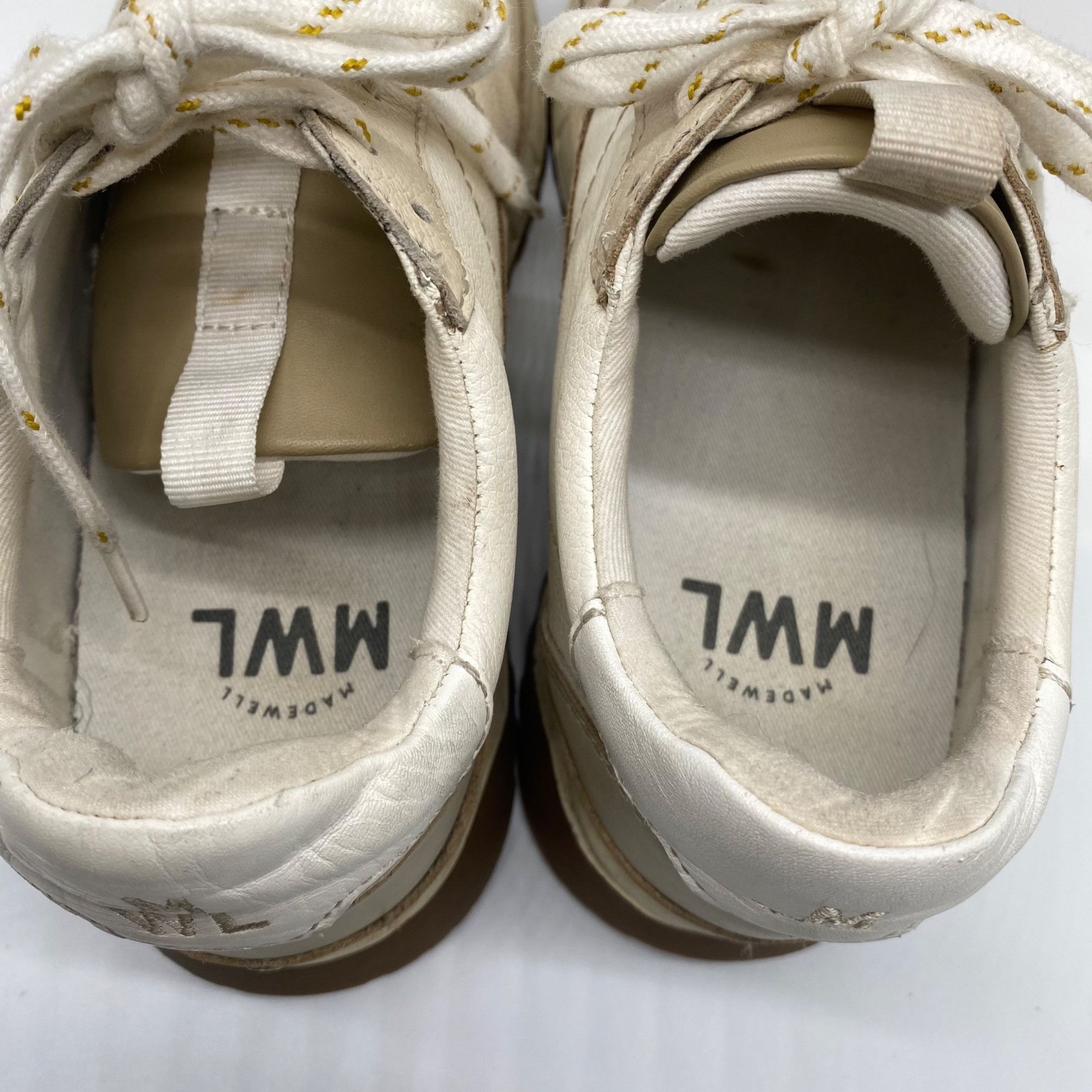 Madewell Madewell Kickoff Neutral Leather Color block Trainer Sneaker Size US 6 / IT 36 - 9 Thumbnail