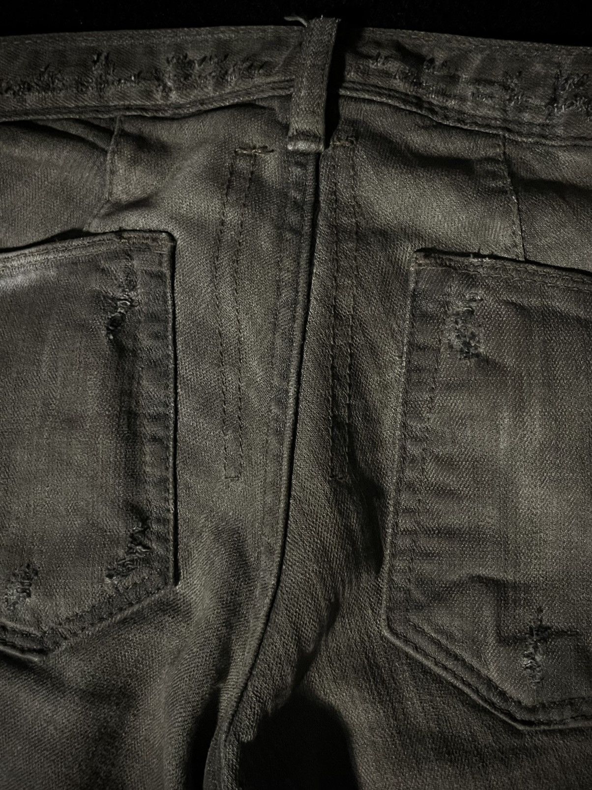 Rick Owens × Rick Owens Drkshdw RICK OWENS FW07 DS1303 DUST SPIRAL DENIM Size US 29 - 7 Thumbnail