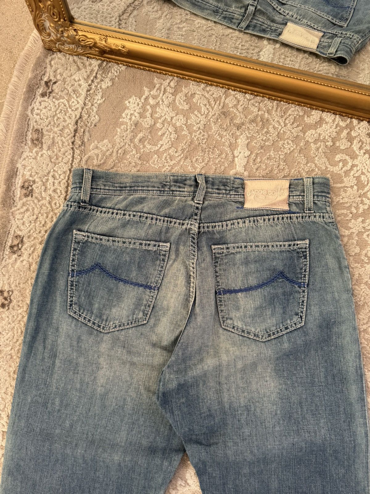 Jacob Cohen Jacob Cohen Jeans Size 34 baggy Blue Designer Made in Italy Size US 34 / EU 50 - 2 Thumbnail