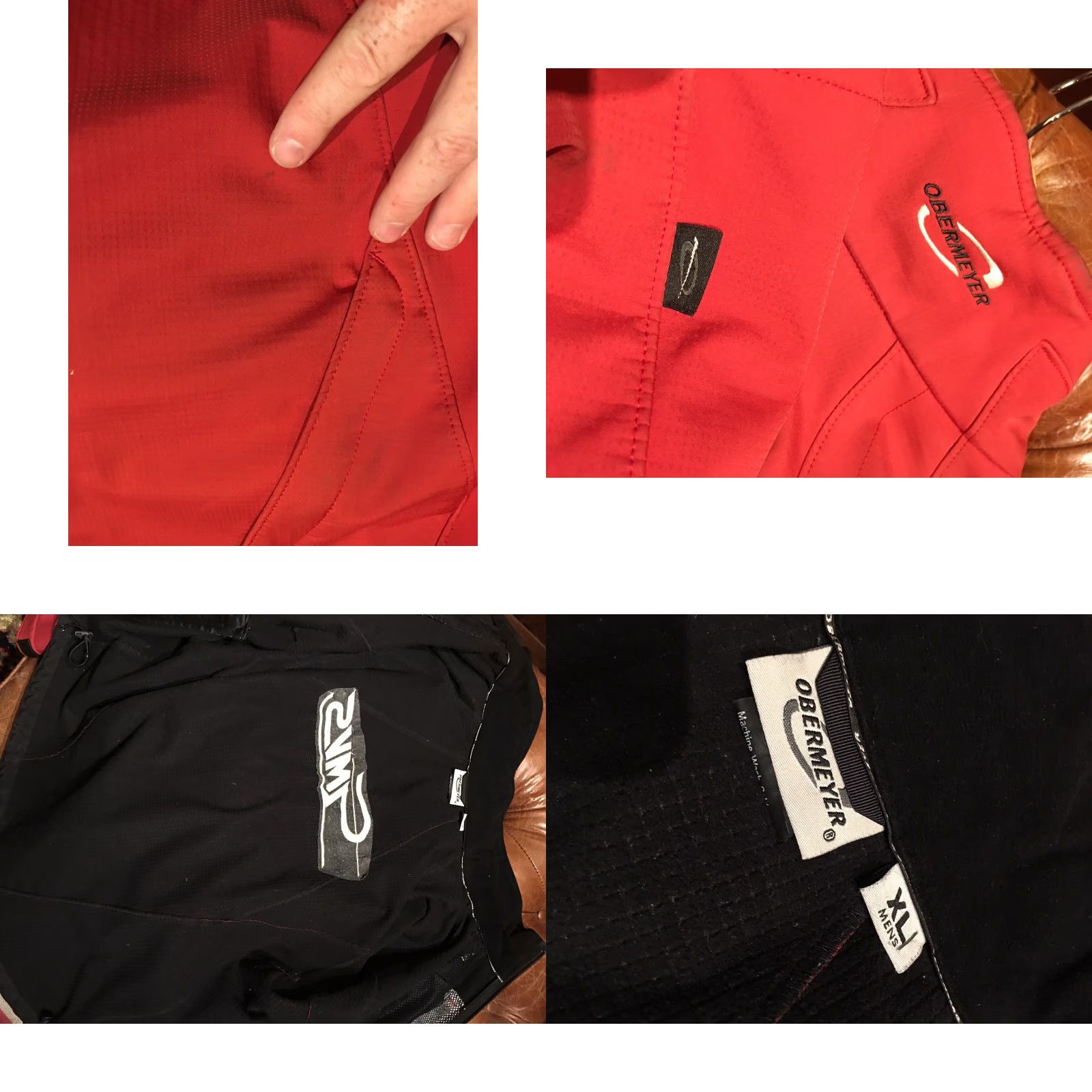 Obermeyer Mens XL Obermeyer Ski Jacket Red Green Mountain Valley School Prep Racing Jacket Nylon Outer Shell Mens Size XL Jacket Womens? No—Gender Men. Size US XL / EU 56 / 4 - 8 Thumbnail