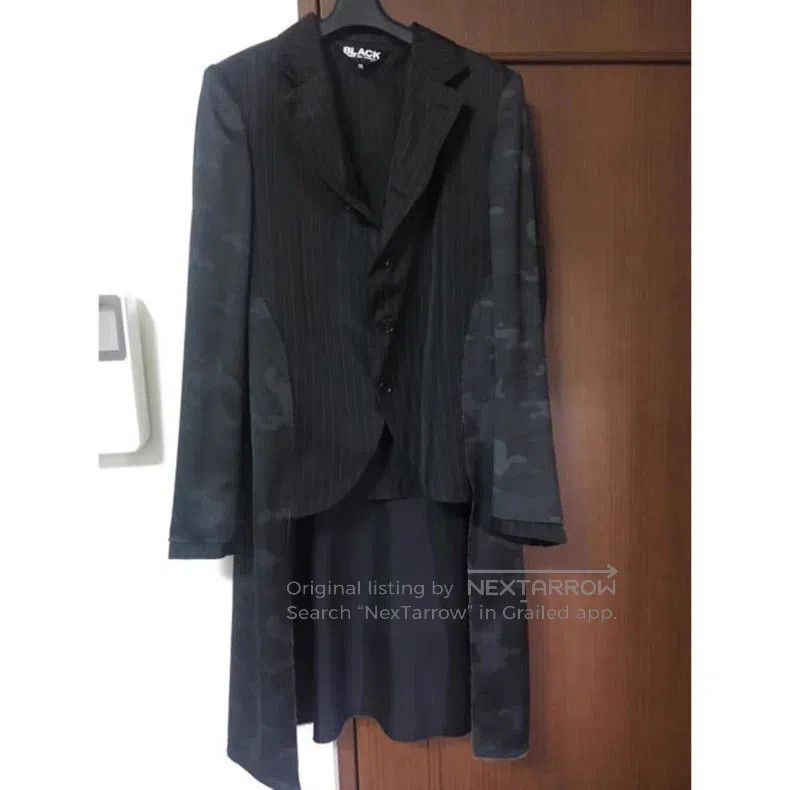 Comme des Garcons Comme Des Garcons Contrast Stitch Tuxedo Jacket Size XS / US 0-2 / IT 36-38 - 1 Thumbnail