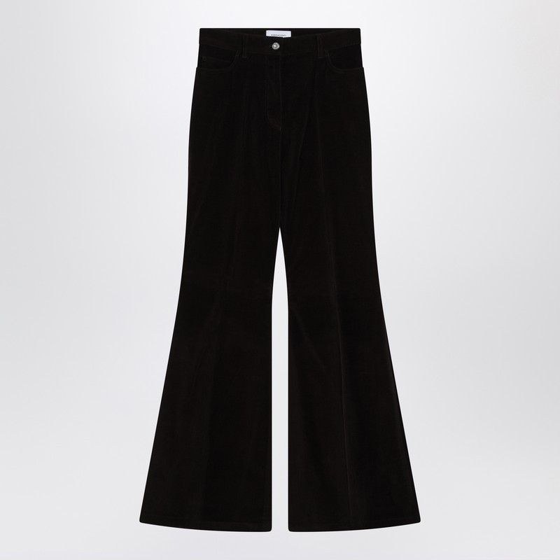 Salvatore Ferragamo Ferragamo Espresso Flared Pants | Grailed