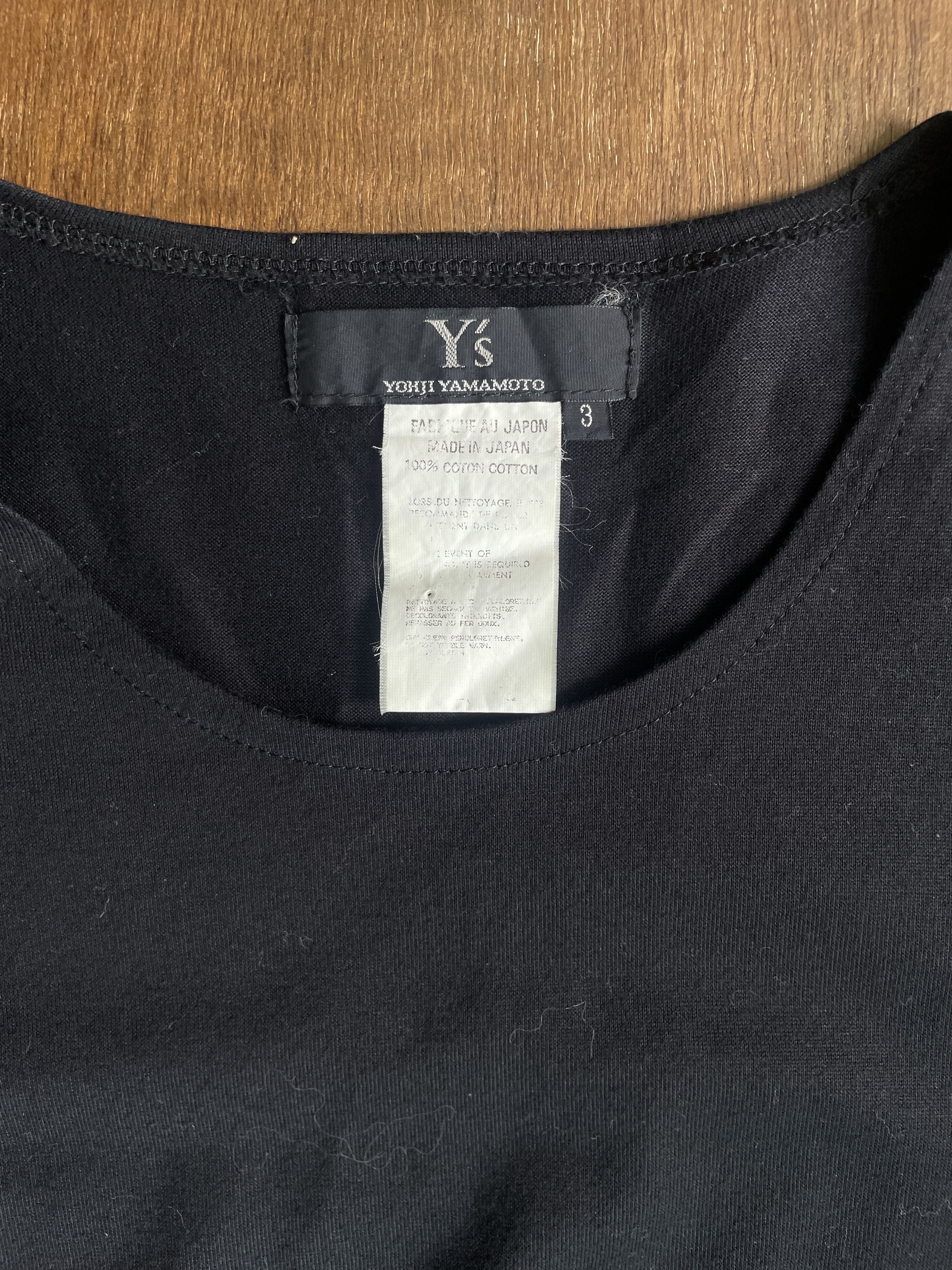 Y's Y's Yohji Yamamoto Black Dress Vintage Size S / US 4 / IT 40 - 3 Thumbnail