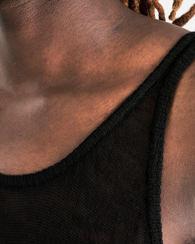 Rick Owens o1s1v1r1oon0825 Size: OS/ Tank Top in Black Size US S / EU 44-46 / 1 - 6 Thumbnail