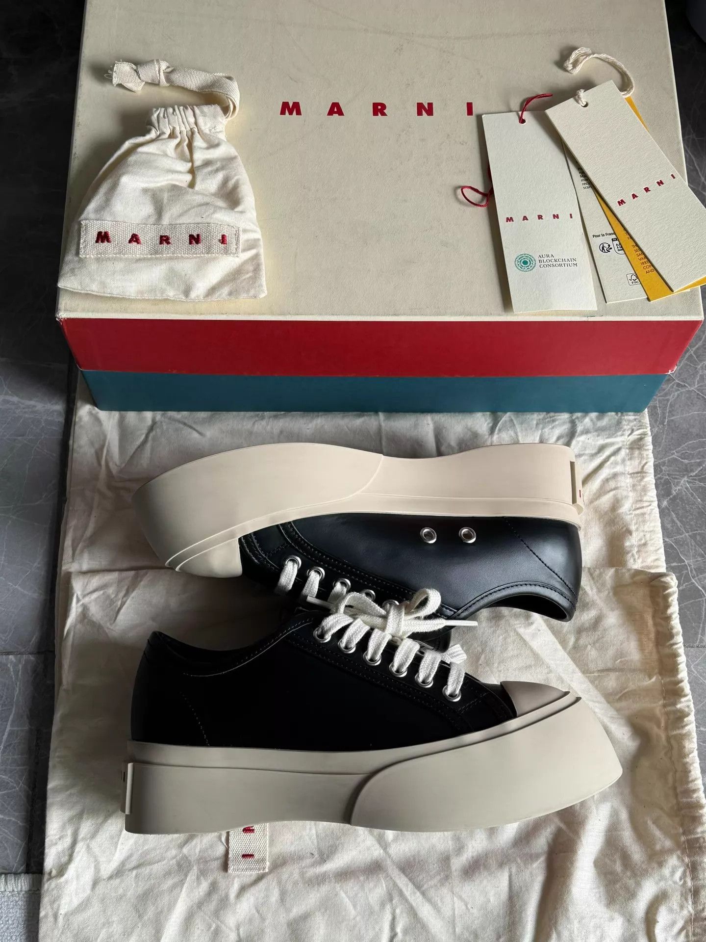 Marni Marni oversized Mary Janes black 36 Size US 5.5 / IT 35.5 - 8 Thumbnail