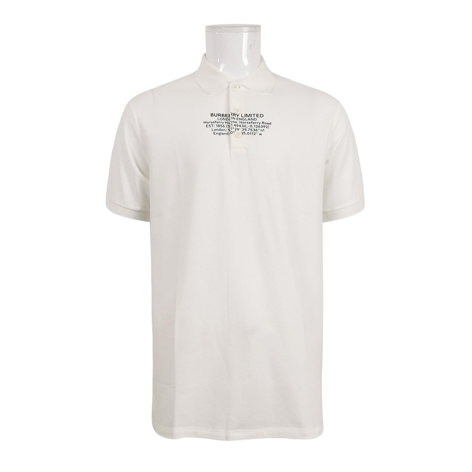 Burberry Burberry Horseferry Logo Print Polo Shirt Size M Size US M / EU 48-50 / 2 - 1 Thumbnail