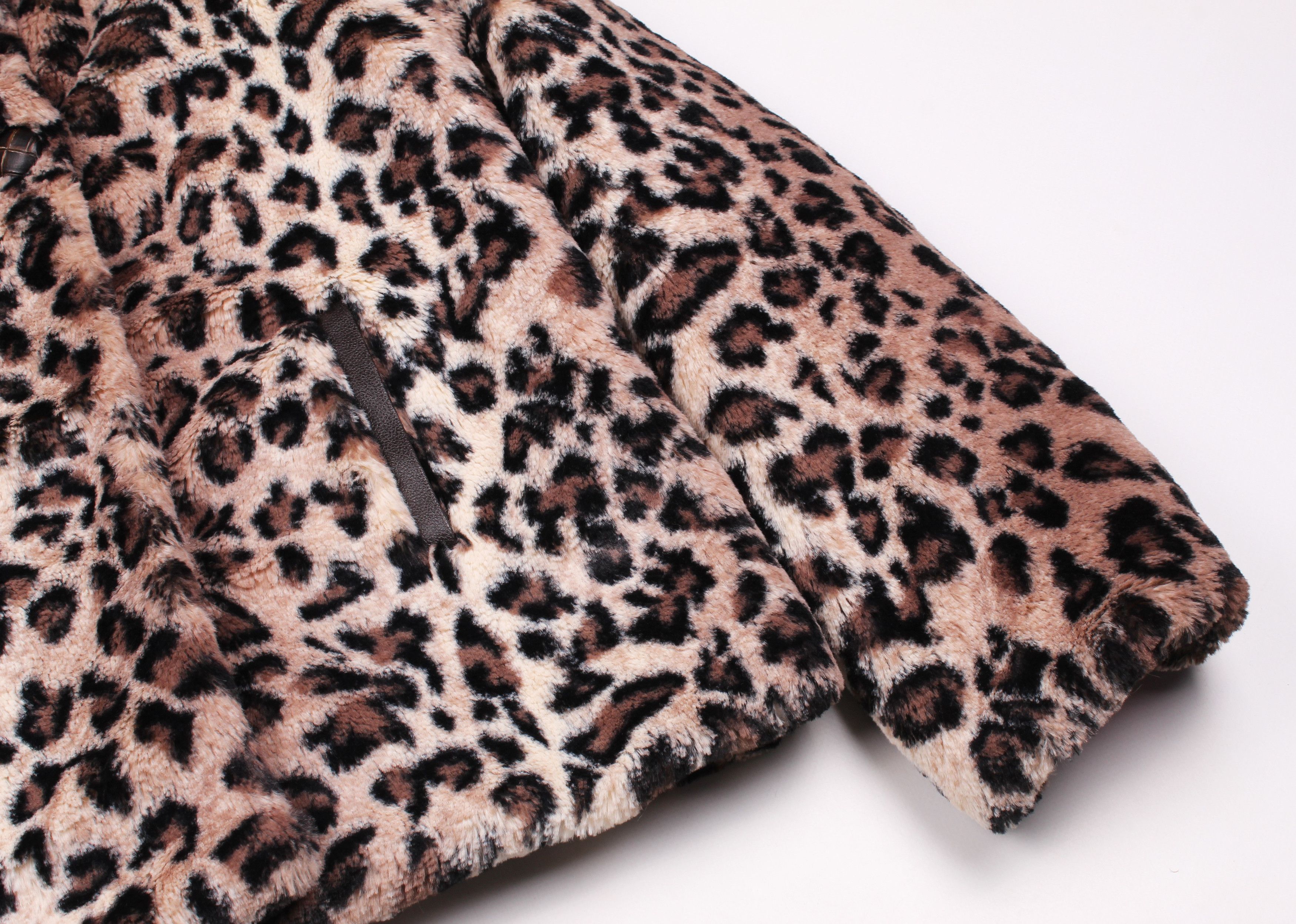 Kenzo Kenzo Kids Leopard Faux Fur Coat Jacket 12A Size XXS / US 00 / IT 34 - 6 Thumbnail
