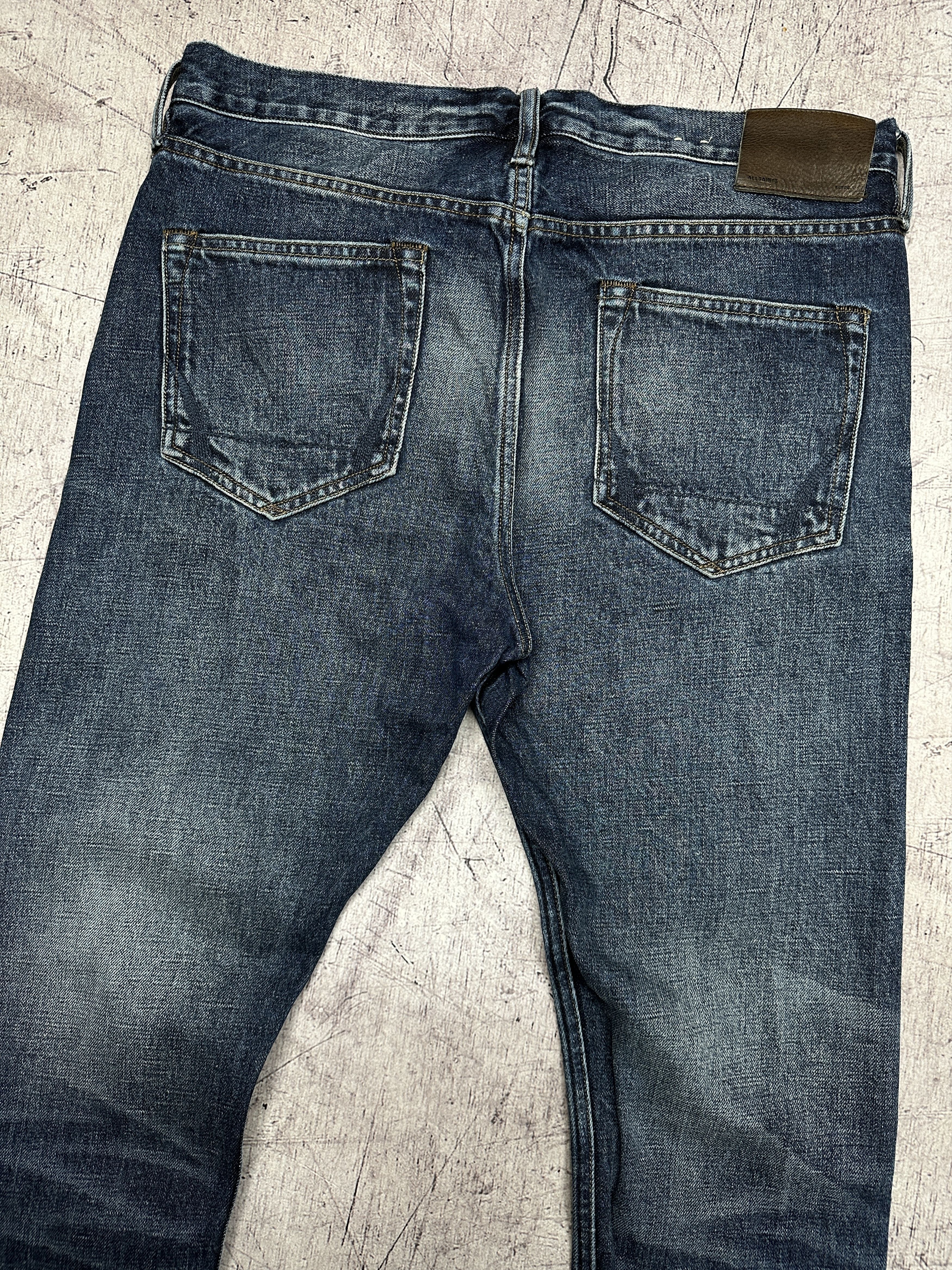 Allsaints Allsaints Mens Nash Cigarette Denim Pants Jeans Size US 32 / EU 48 - 6 Thumbnail