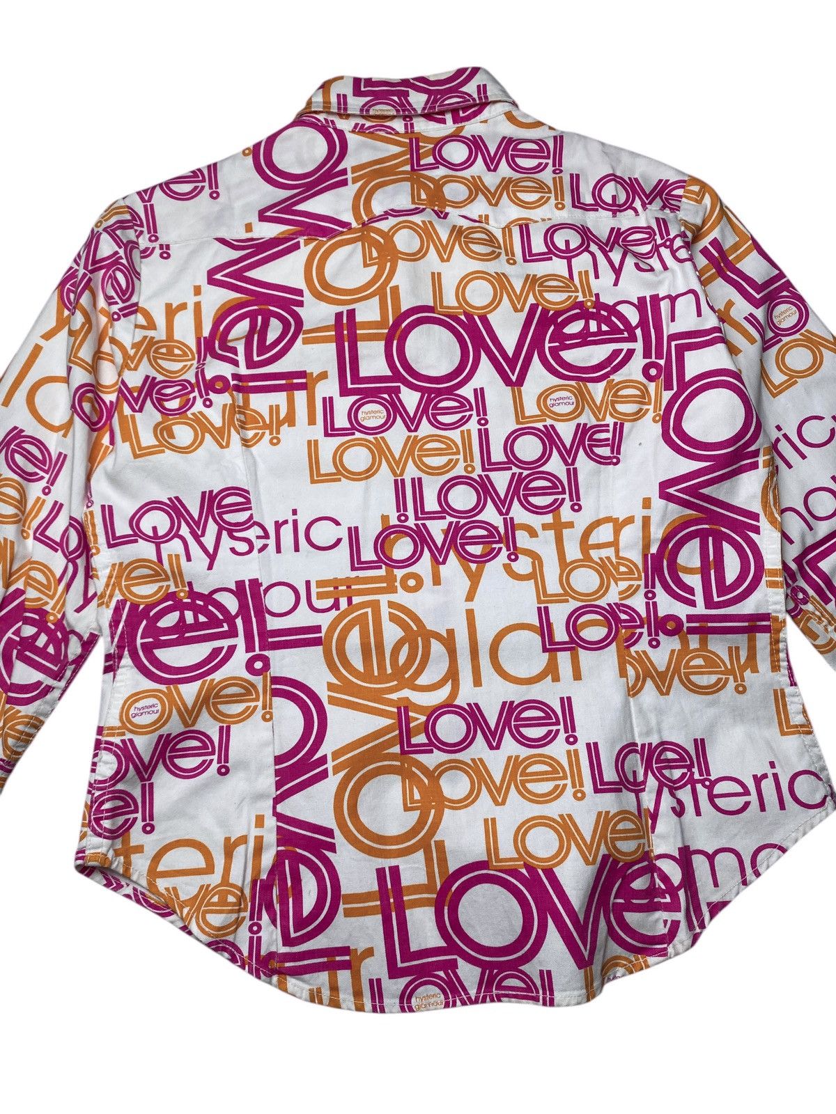 Hysteric Glamour 2000's Hysteric Glamour Love Shirts Size US S / EU 44-46 / 1 - 11 Thumbnail
