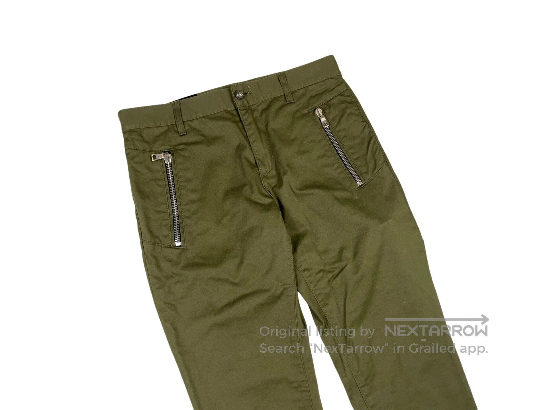 Balmain BALMAIN Military Green Fleece Casual Pants Size US 30 / EU 46 - 3 Thumbnail