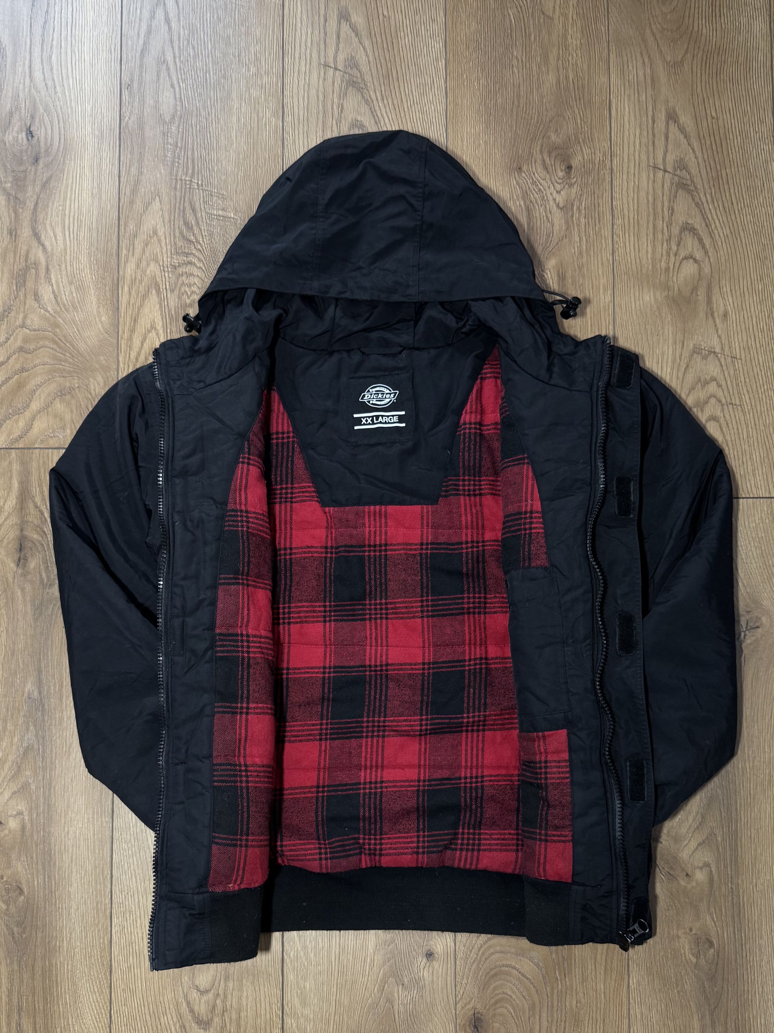 Dickies Dickies Vintage Black Bomber Jacket Streetwear y2k Size US XXL / EU 58 / 5 - 15 Thumbnail