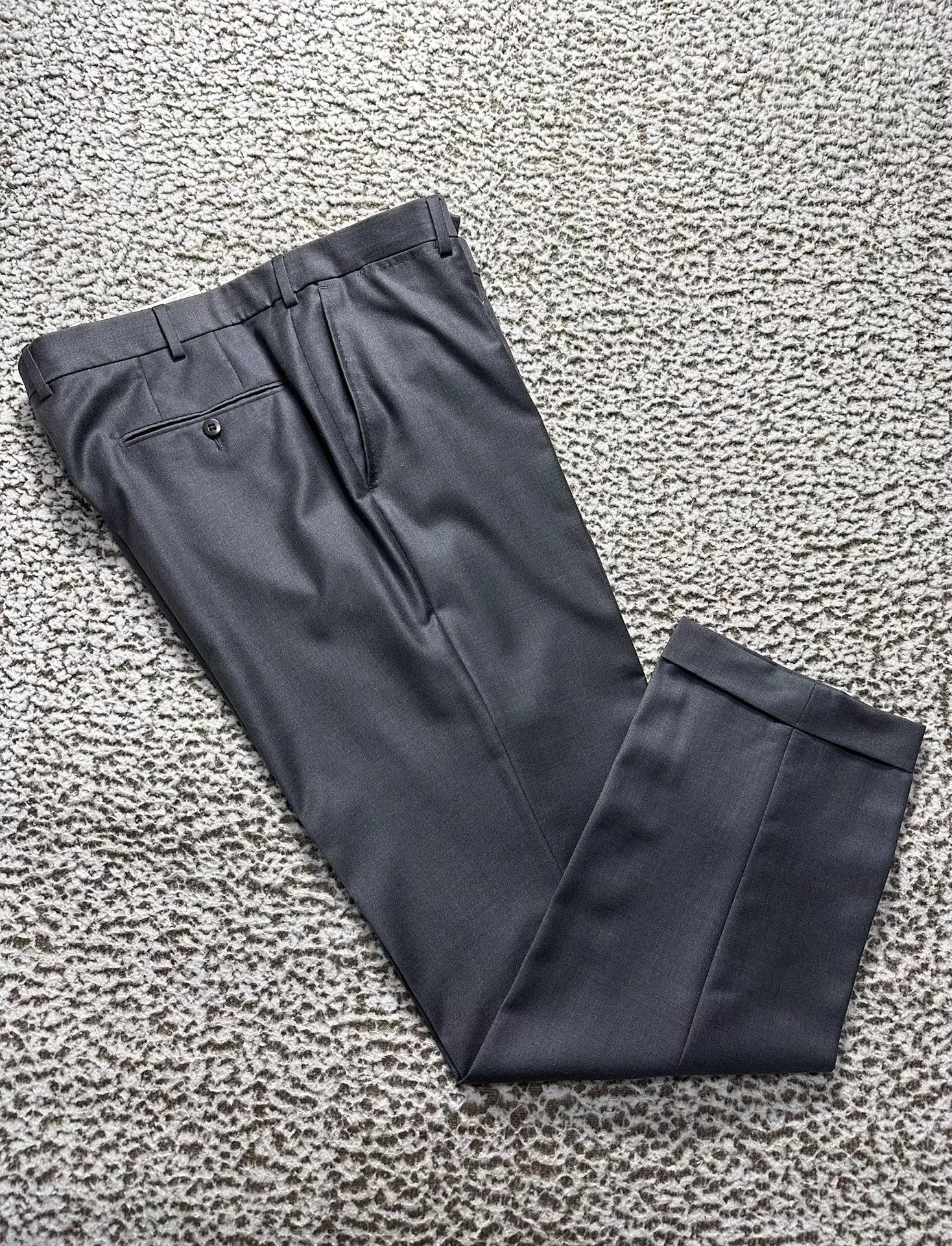Ermenegildo Zegna Ermenegildo Zegna Wool Trousers - Business & Casual Size US 32 / EU 48 - 1 Thumbnail