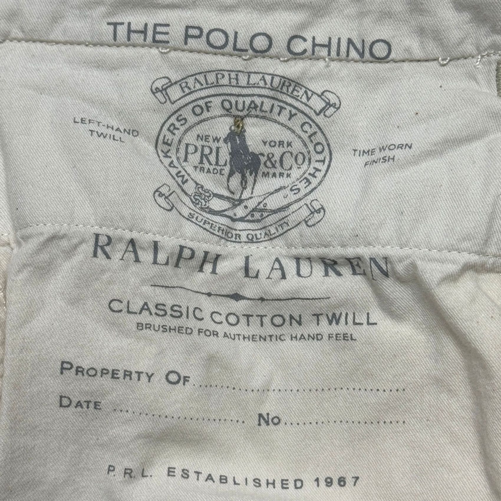 Polo Ralph Lauren Polo Ralph Lauren Pants Mens 38x32 Beige Chino Stretch Slim Fit Khaki Casual Size US M / EU 48-50 / 2 - 6 Thumbnail