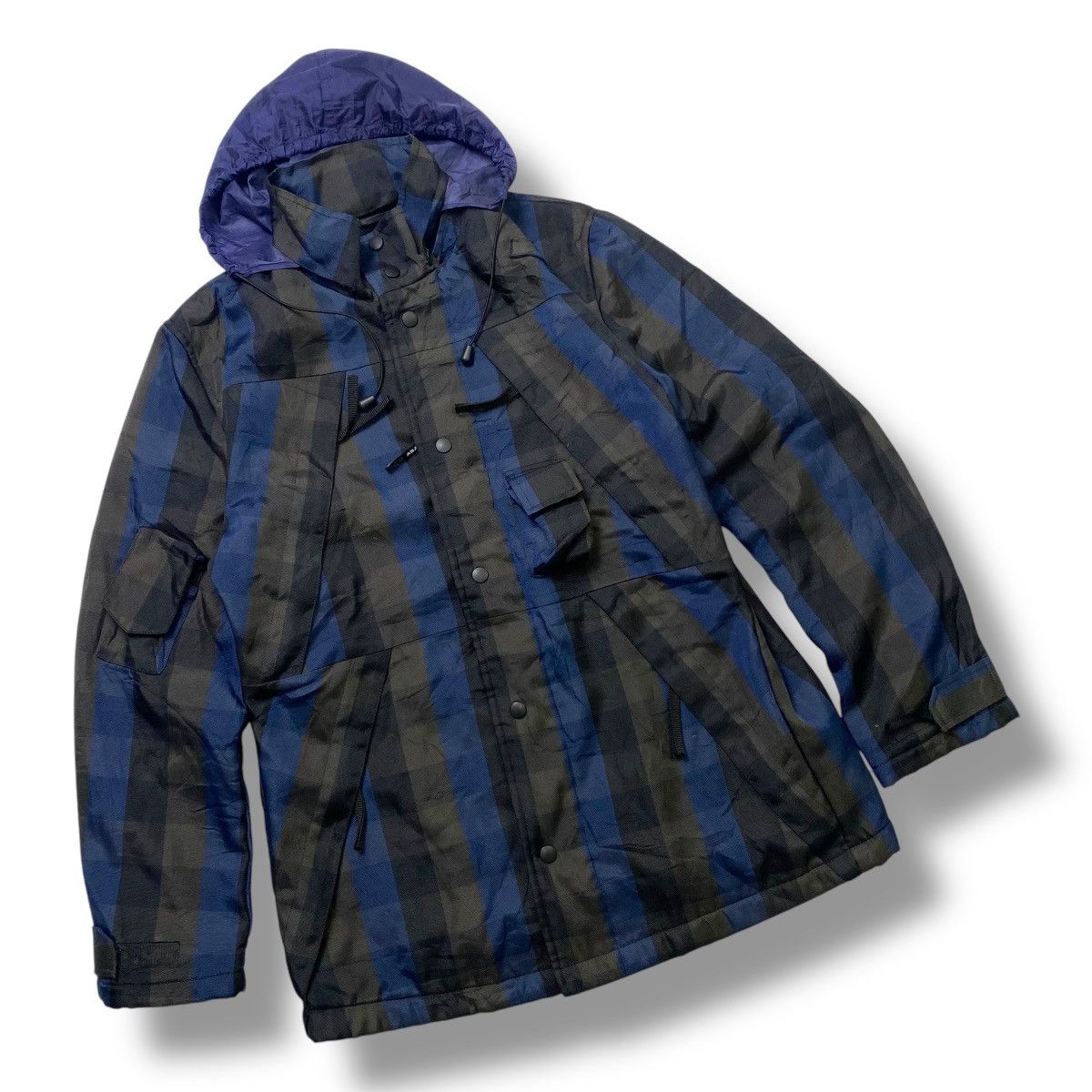 ABAHOUSE × Designer 1990s Abahouse - multipocket parachute jacket Size US L / EU 52-54 / 3 - 3 Thumbnail