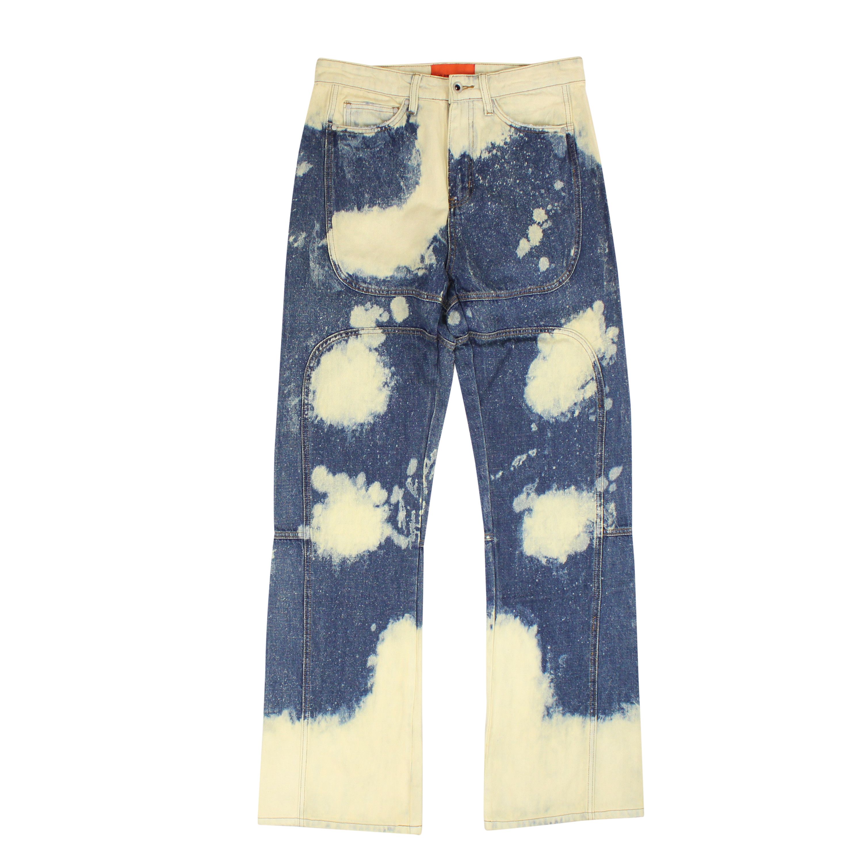 image of Who Decides War Bleached Signature Denim Size 24, Men's