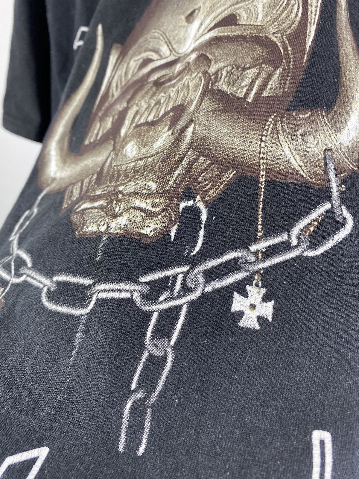 Band Tees × Vintage 🔥VNTG Motorhead England T-Shirt Warpig Black Metal Rock Band Size US L / EU 52-54 / 3 - 10 Thumbnail