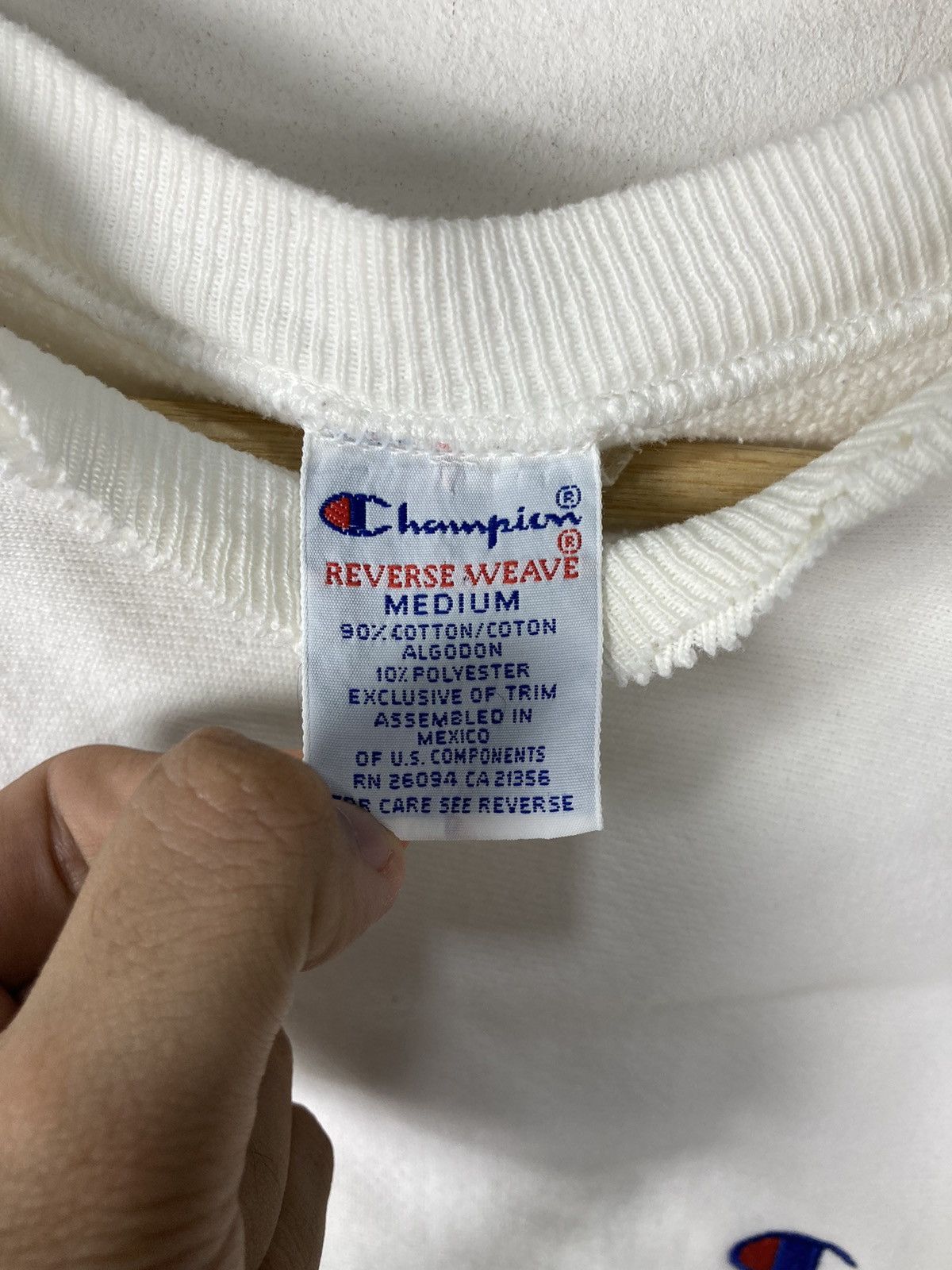 Champion × Vintage Vintage 90s Champion Reverse Weave Usa Sweatshirt Size US M / EU 48-50 / 2 - 4 Thumbnail