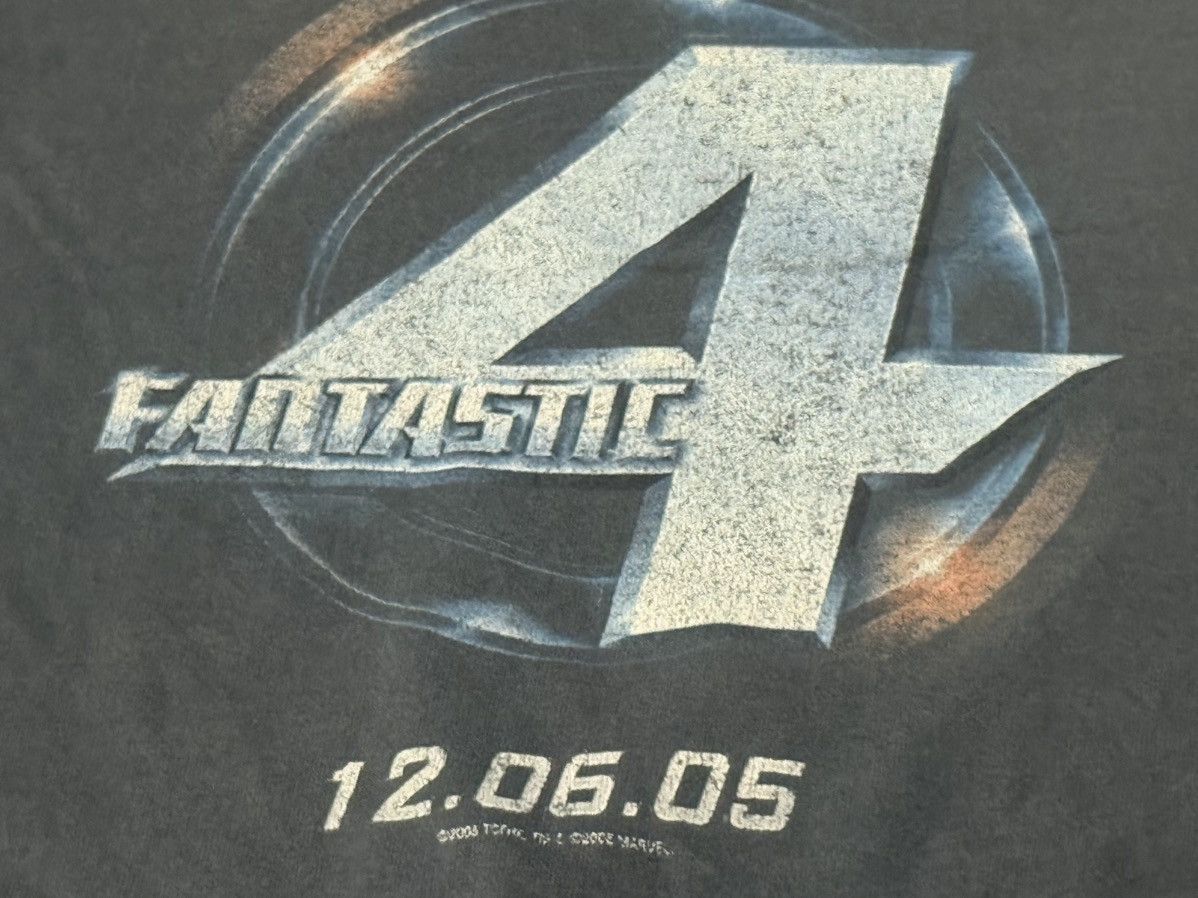 Vintage Distressed Vintage 2000s Fantastic 4 2005 Film T-Shirt Size US L / EU 52-54 / 3 - 8 Thumbnail