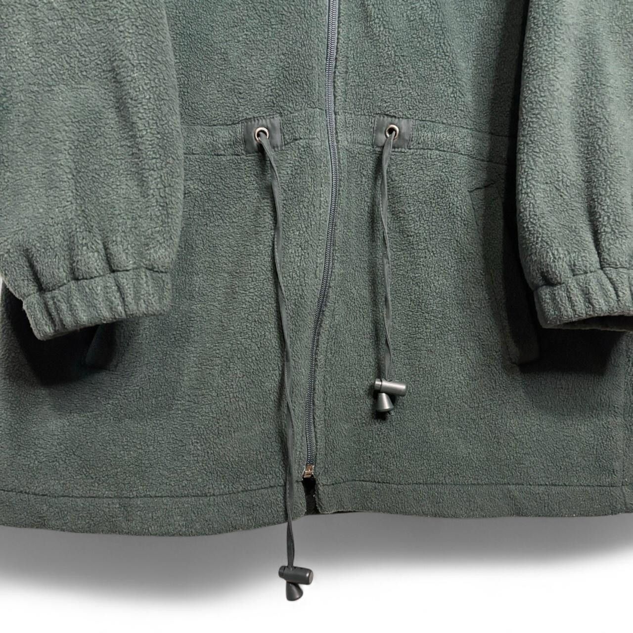 Vintage Vintage 90s Forest Green Fleece Zip-Up Jacket Size US L / EU 52-54 / 3 - 3 Thumbnail