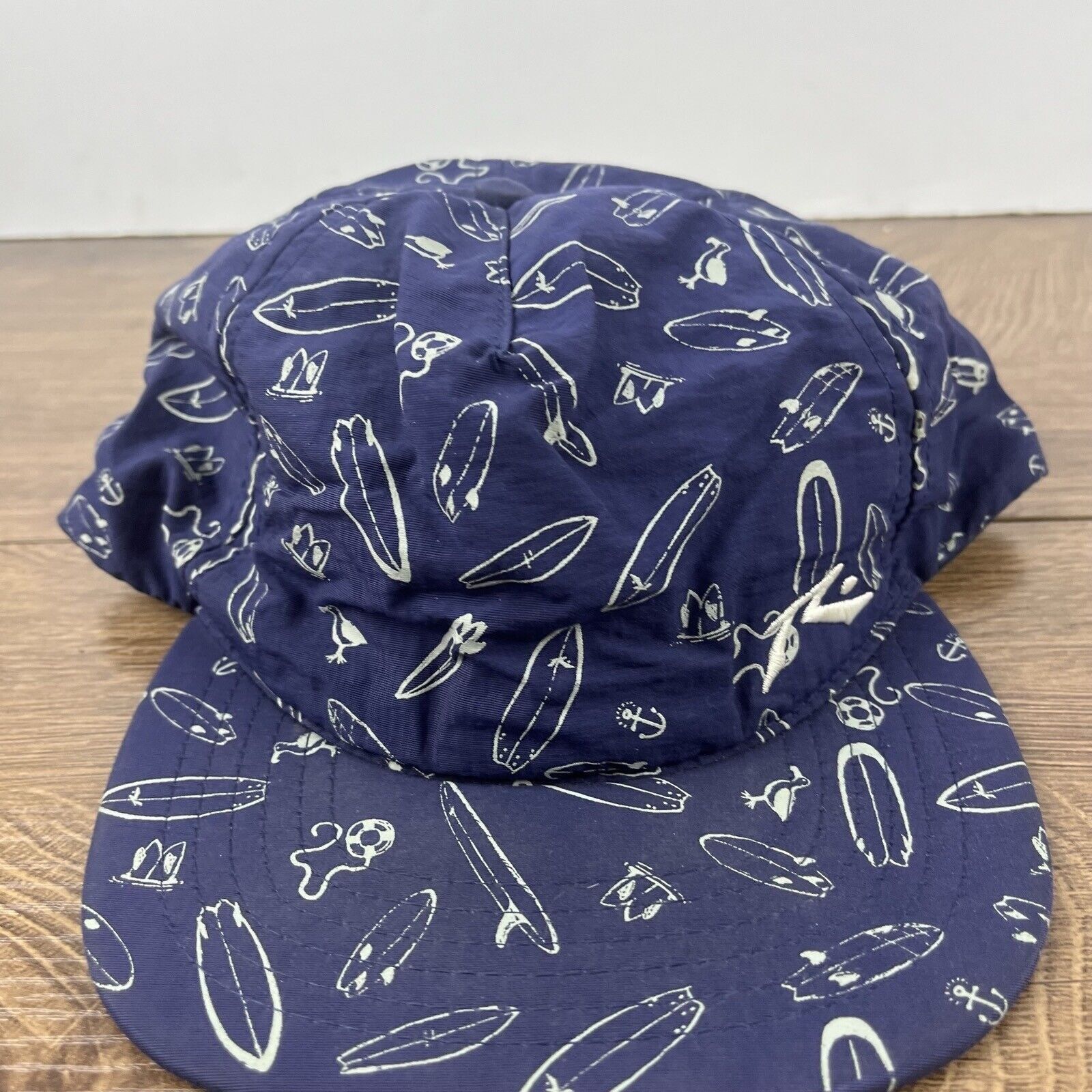 Other Rusty Hat Surfing Beach Rusty Snapback Hat Blue Adjustable H Size ONE SIZE - 7 Thumbnail