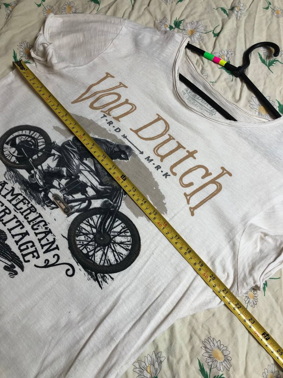 Von Dutch Von Dutch Motorcycle T-Shirt Sleeve Size US L / EU 52-54 / 3 - 9 Thumbnail