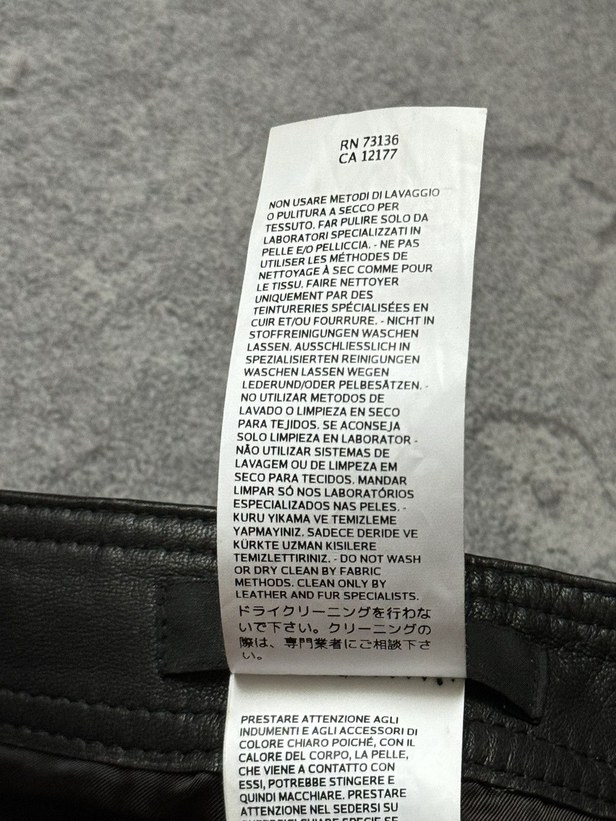 Designer × Max Mara × Weekend Max Mara Weekend Max Mara USA6/FB38/GB8 leather pant trouser chino Size 28" / US 6 / IT 42 - 11 Thumbnail