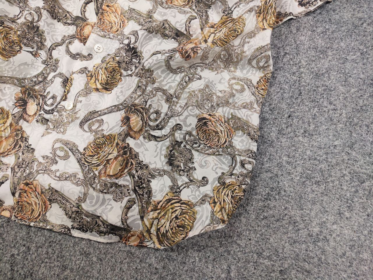 Japanese Brand Vintage 90's ElVencedor Uomo Japan Light Prin Flowers Shirt Size US L / EU 52-54 / 3 - 5 Thumbnail