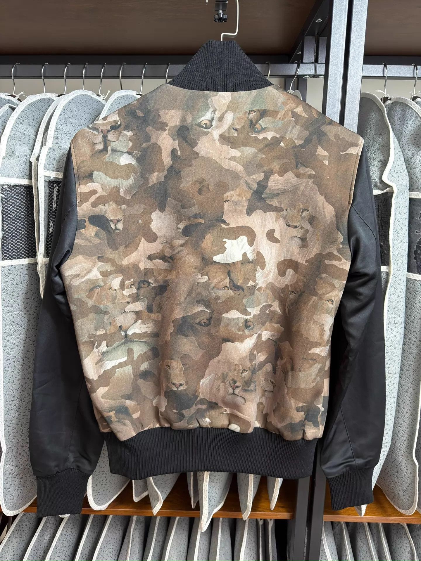Versace Versace Versus Slim Fit Lion Camo Jacket 46 Size US S / EU 44-46 / 1 - 2 Thumbnail