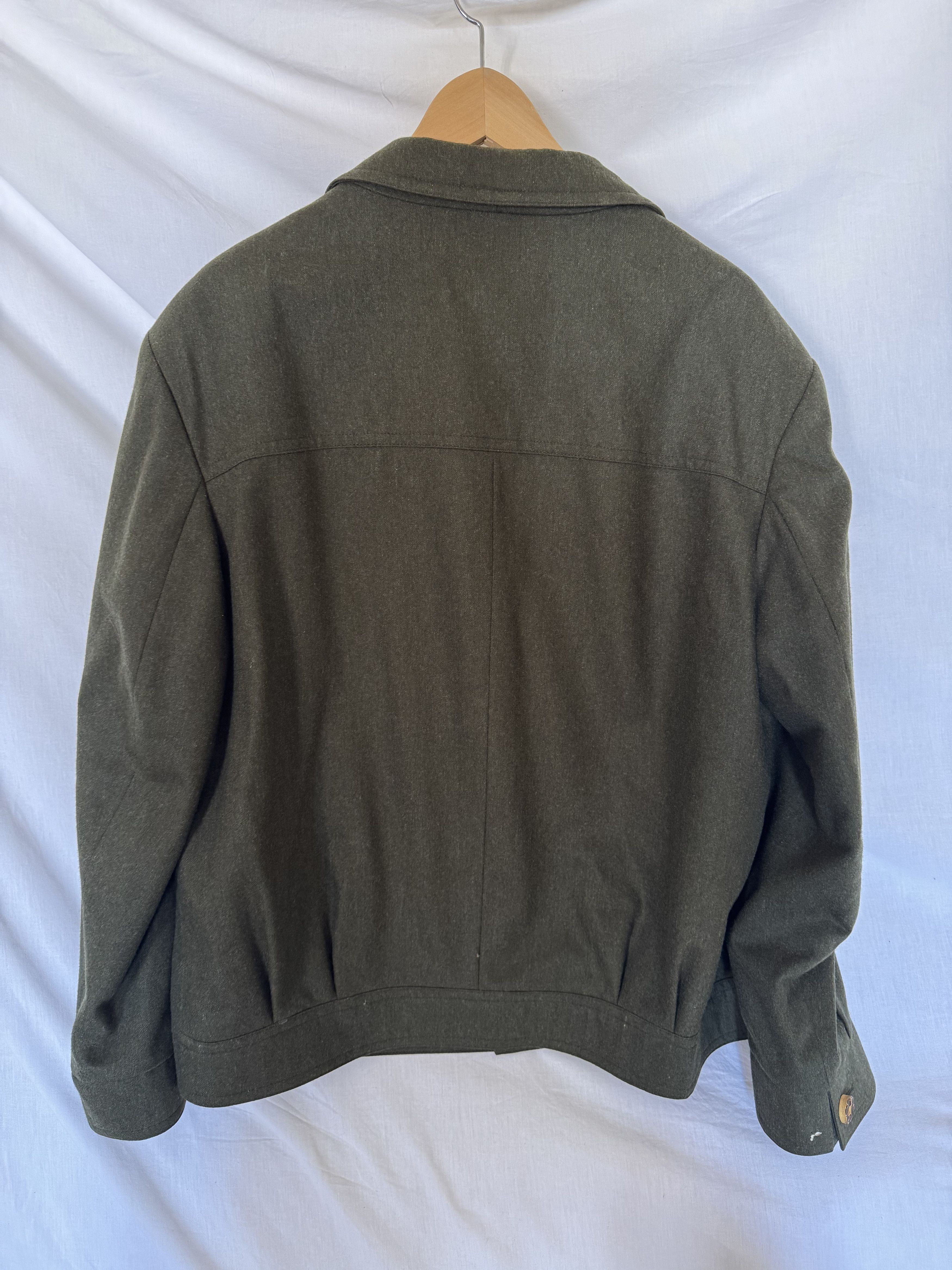 Vintage Vintage Light Jacket with Wooden Buttons Size US L / EU 52-54 / 3 - 5 Thumbnail