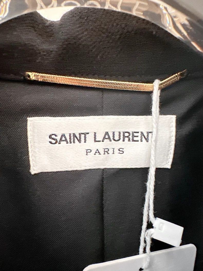 Saint Laurent Paris Saint Laurent Paris Black POLO floor-length dress Size XS / US 0-2 / IT 36-38 - 3 Thumbnail