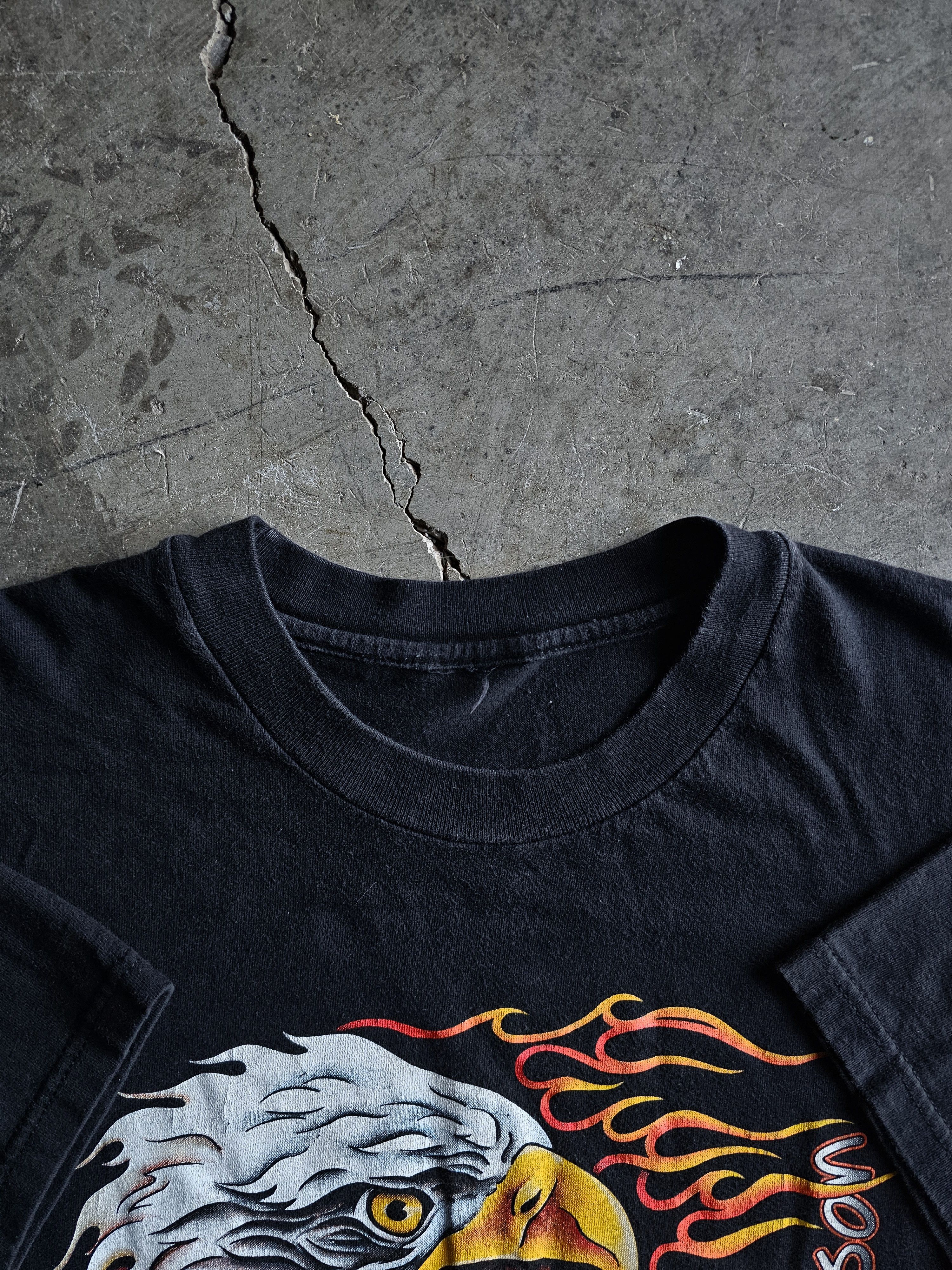 Harley Davidson vintage harley davison flame eagle tee Size US L / EU 52-54 / 3 - 3 Thumbnail
