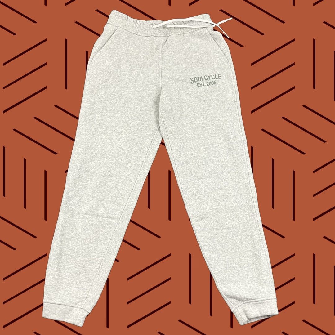 Lululemon Lululemon SoulCycle Gray Sweatpants Women Size 6 27" Active Yoga Gym Tapered Athleisure Size 28" / US 6 / IT 42 - 1 Thumbnail