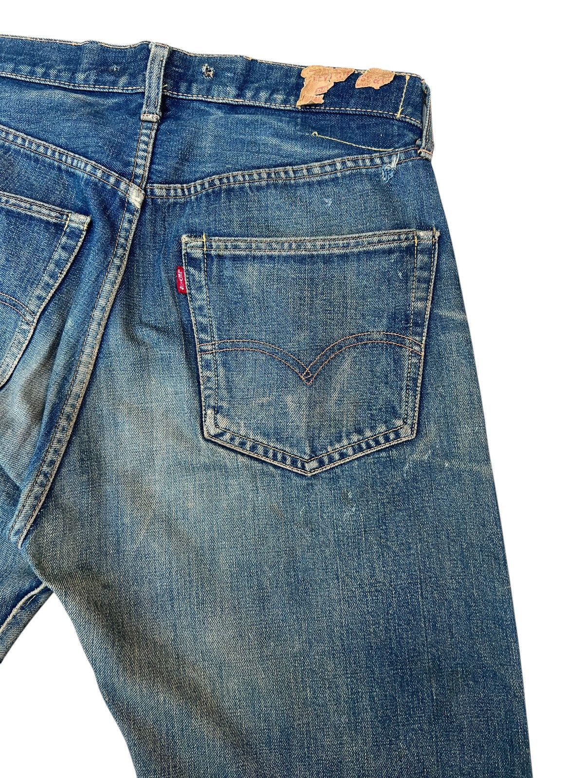 Levi's 60s 70s Levi’s 501 Big E Rust Dirty Mud Denim Selvedge Jeans Size US 32 / EU 48 - 20 Thumbnail