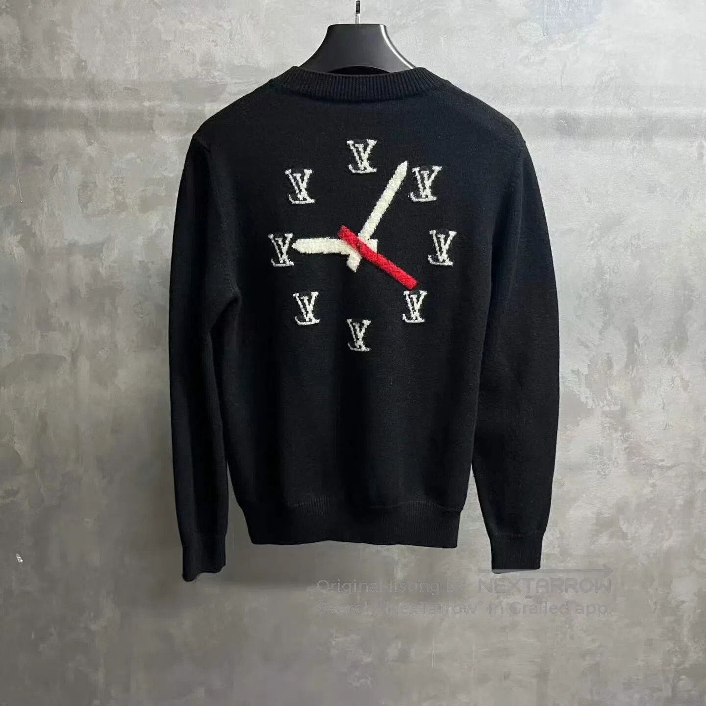 Louis Vuitton Louis Vuitton Watch pattern Long-sleeved sweater with a ho Size US L / EU 52-54 / 3 - 5 Thumbnail