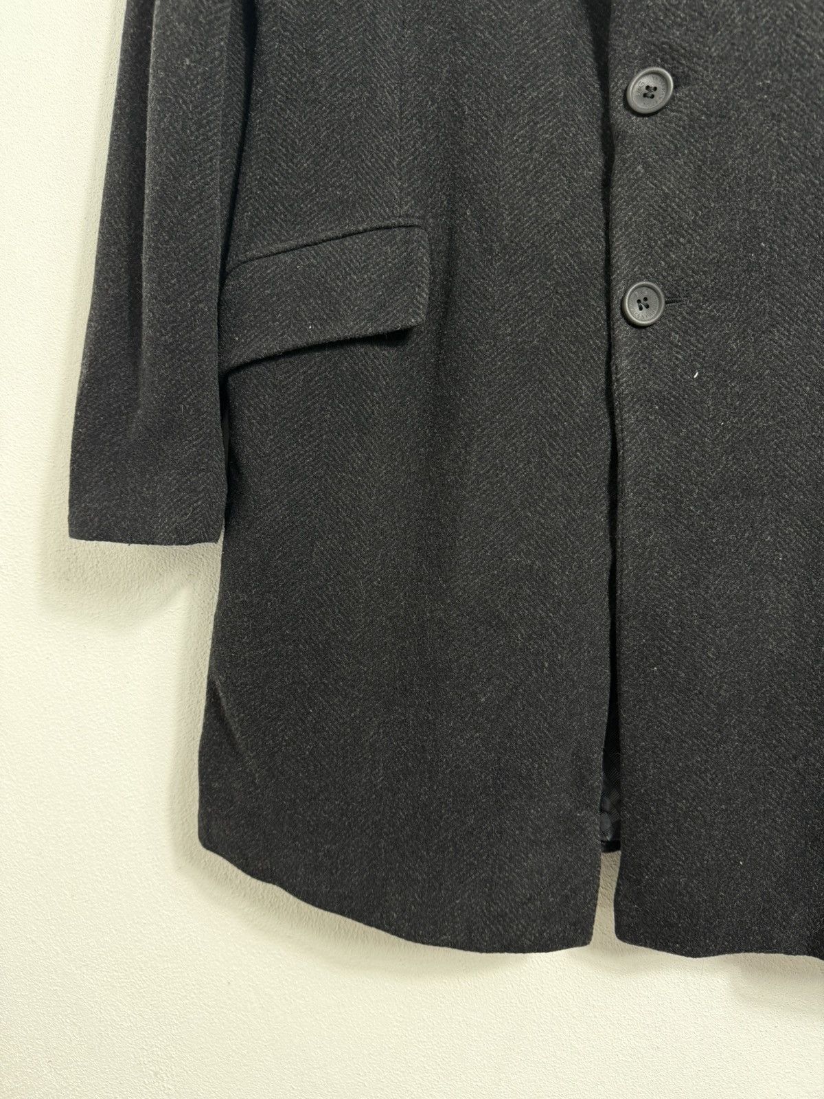 Dolce & Gabbana Dolce & Gabbana Herigbone Long Coat Japan Market Only Rare Size US M / EU 48-50 / 2 - 5 Thumbnail