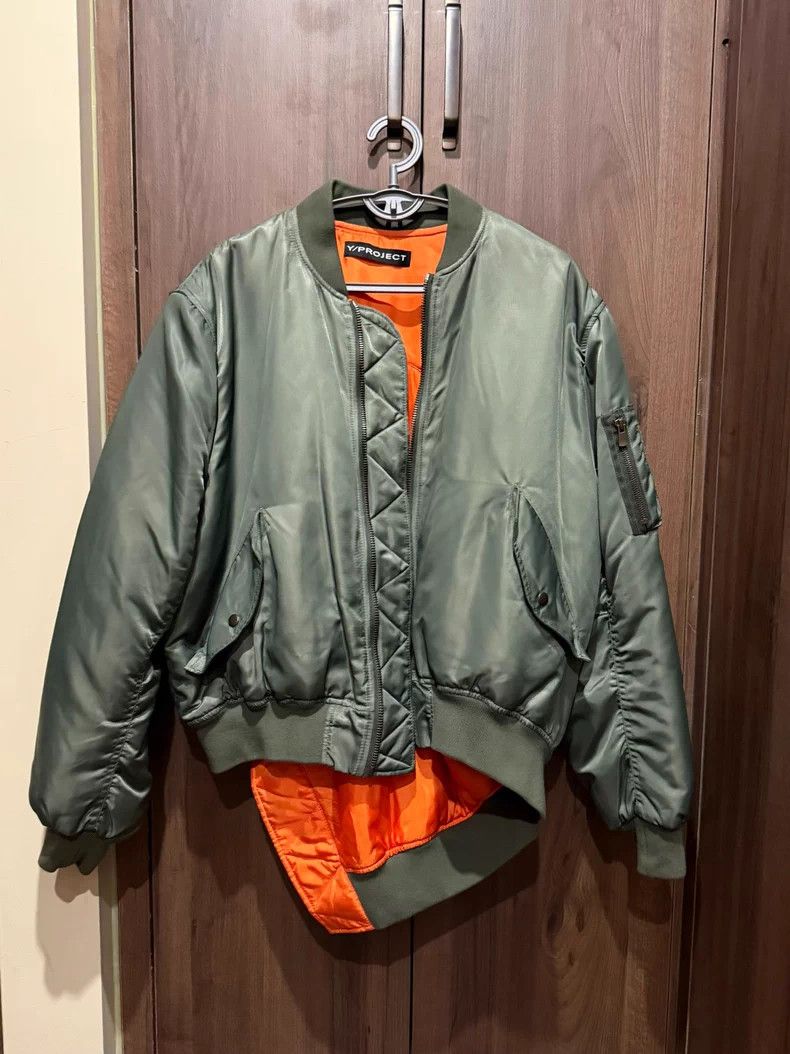 Y/Project Green Bomber Jacket - dmc